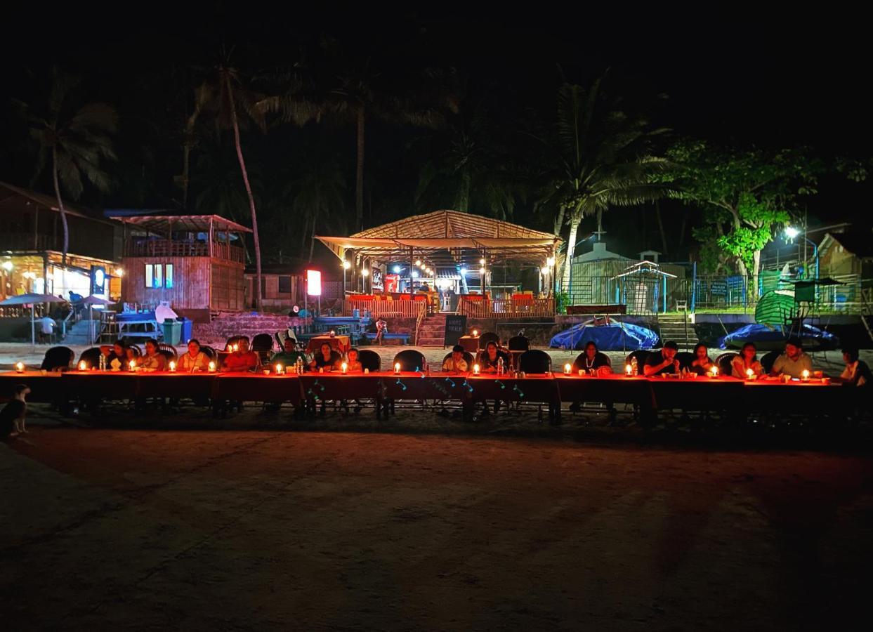 Chill Out Jasmine Restaurant Bar Rooms Palolem Bagian luar foto